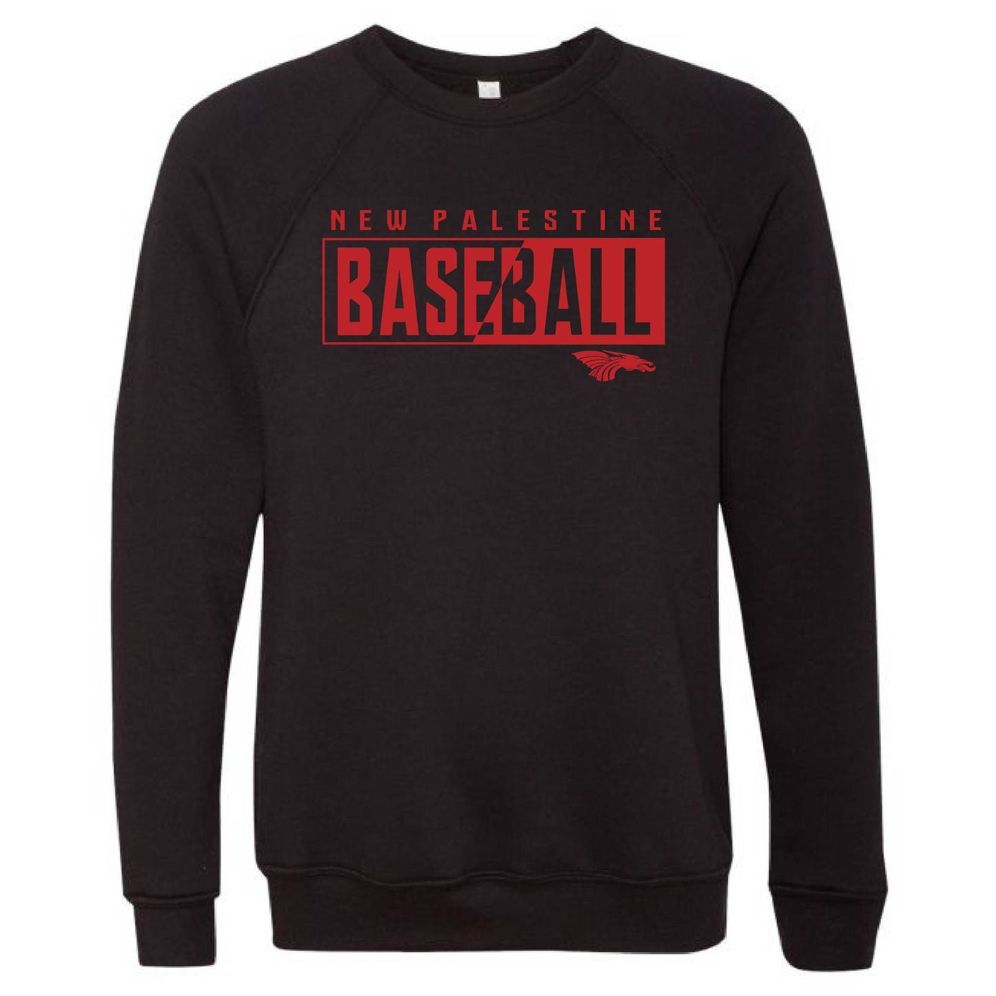 Unisex Sweatshirt - NP Baseball Half-n-Half