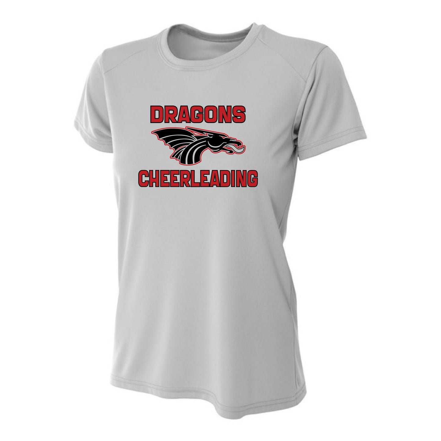 Womens S/S T-Shirt - Dragons Cheerleading