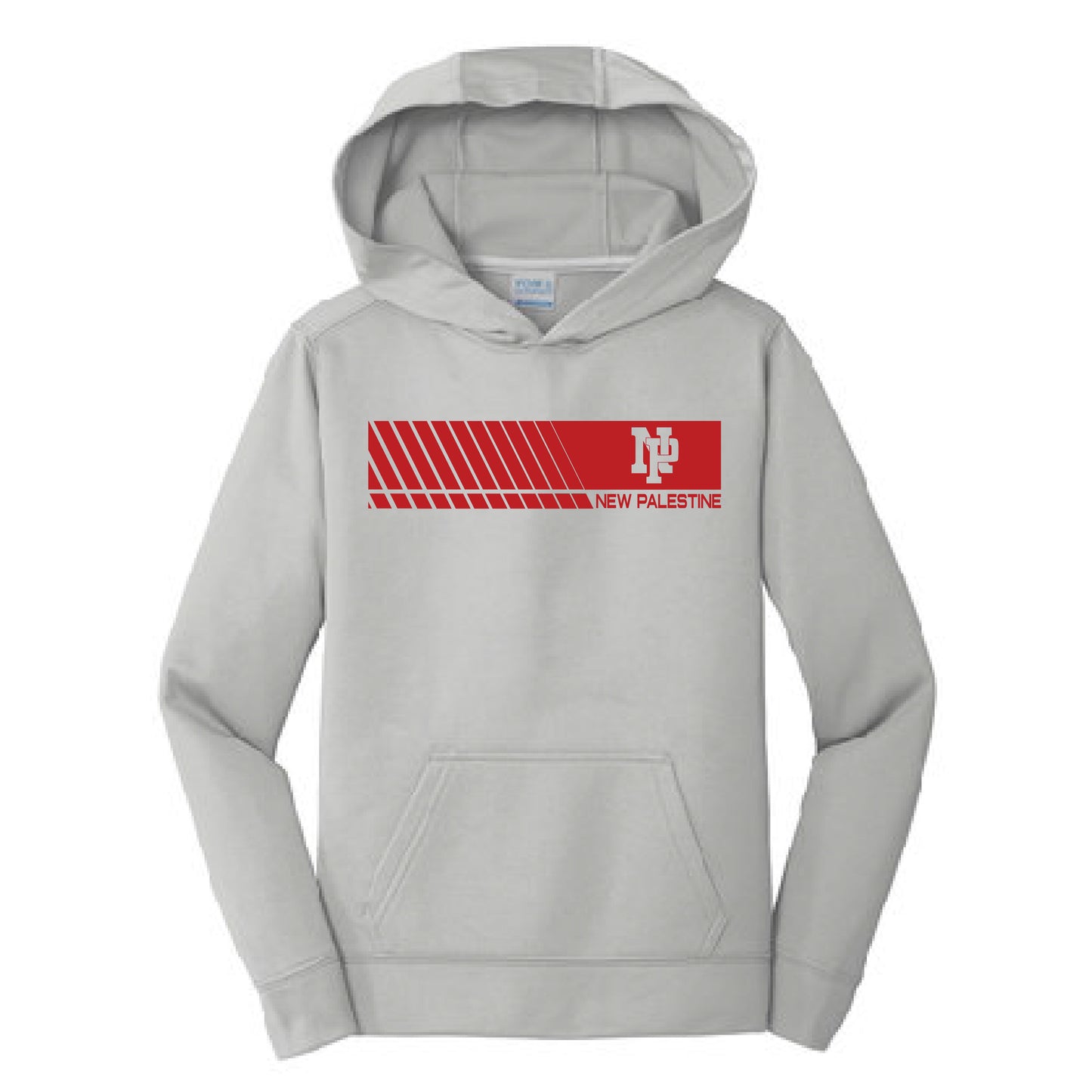 Unisex Hoodie - NP Faded Stripe