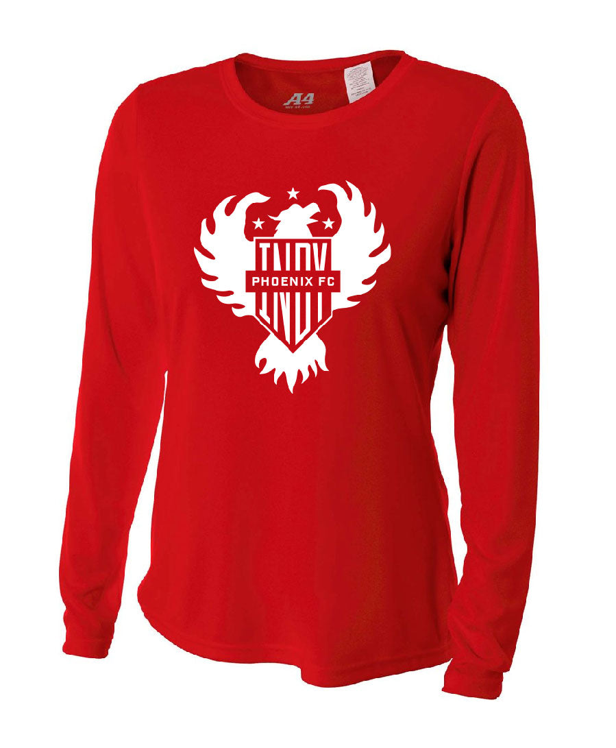 Indy Phoenix FC Womens L/S T-Shirt