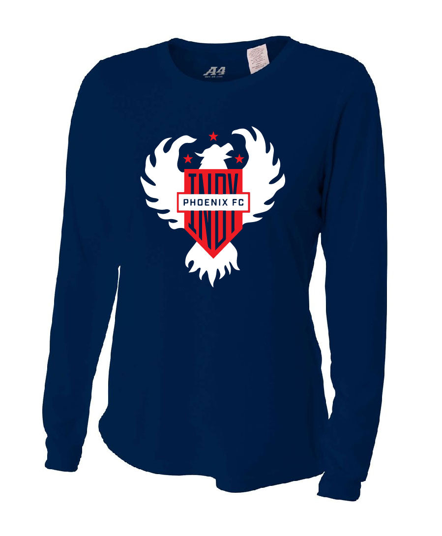 Indy Phoenix FC Womens L/S T-Shirt