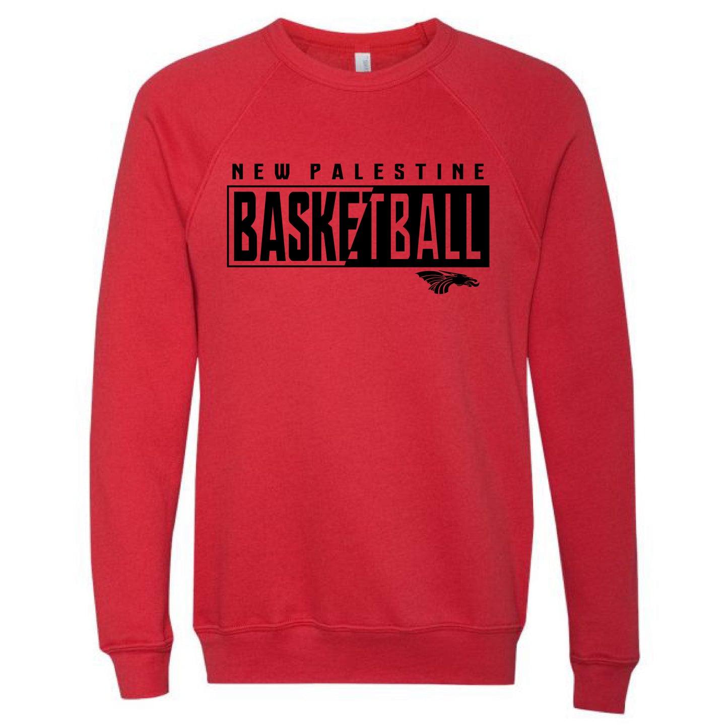 Unisex Sweatshirt - Dragons Bball Half-n-Half