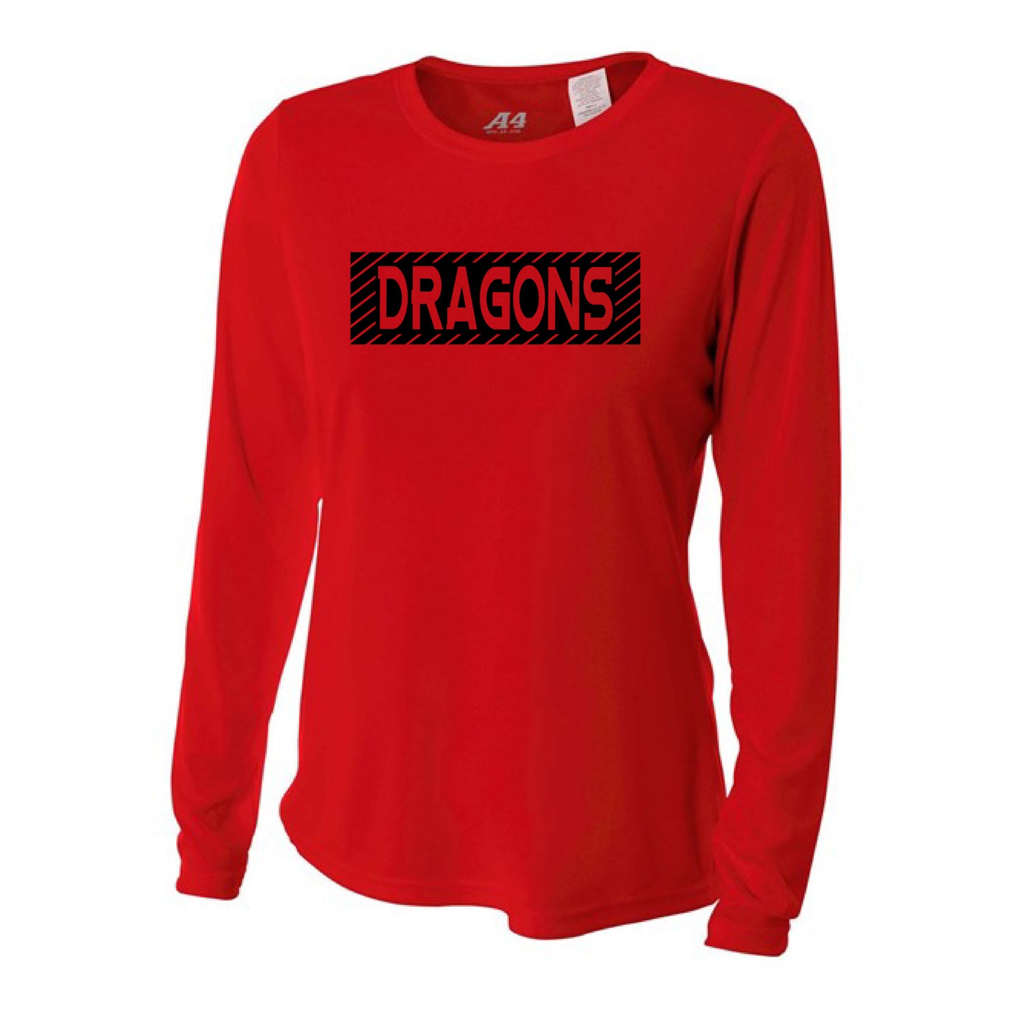 Womens L/S T-Shirt - Dragons Sideline