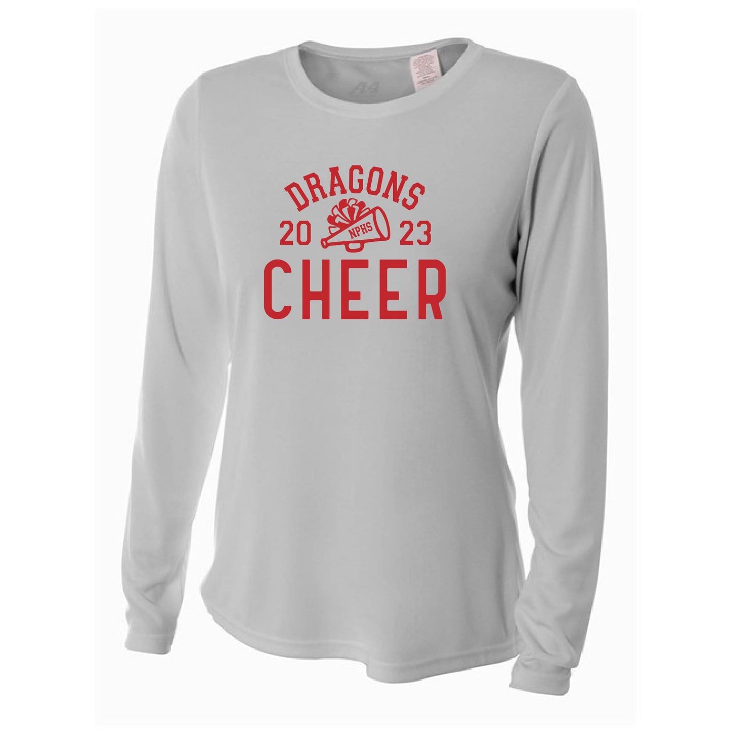 Womens L/S T-Shirt - Dragons Cheer