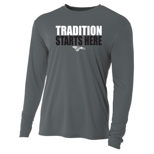 Unisex Youth L/S T-Shirt - Tradition Starts Here