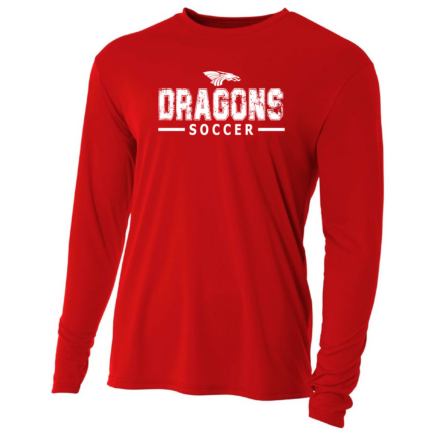 Mens L/S T-Shirt - Dragons Soccer