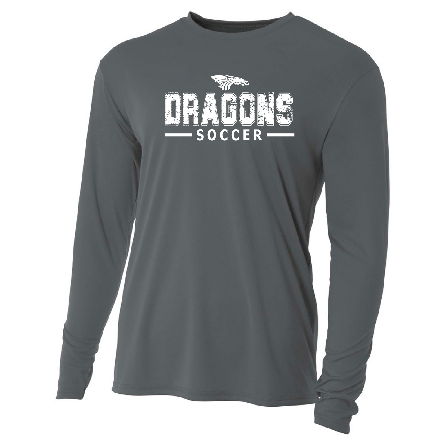 Mens L/S T-Shirt - Dragons Soccer