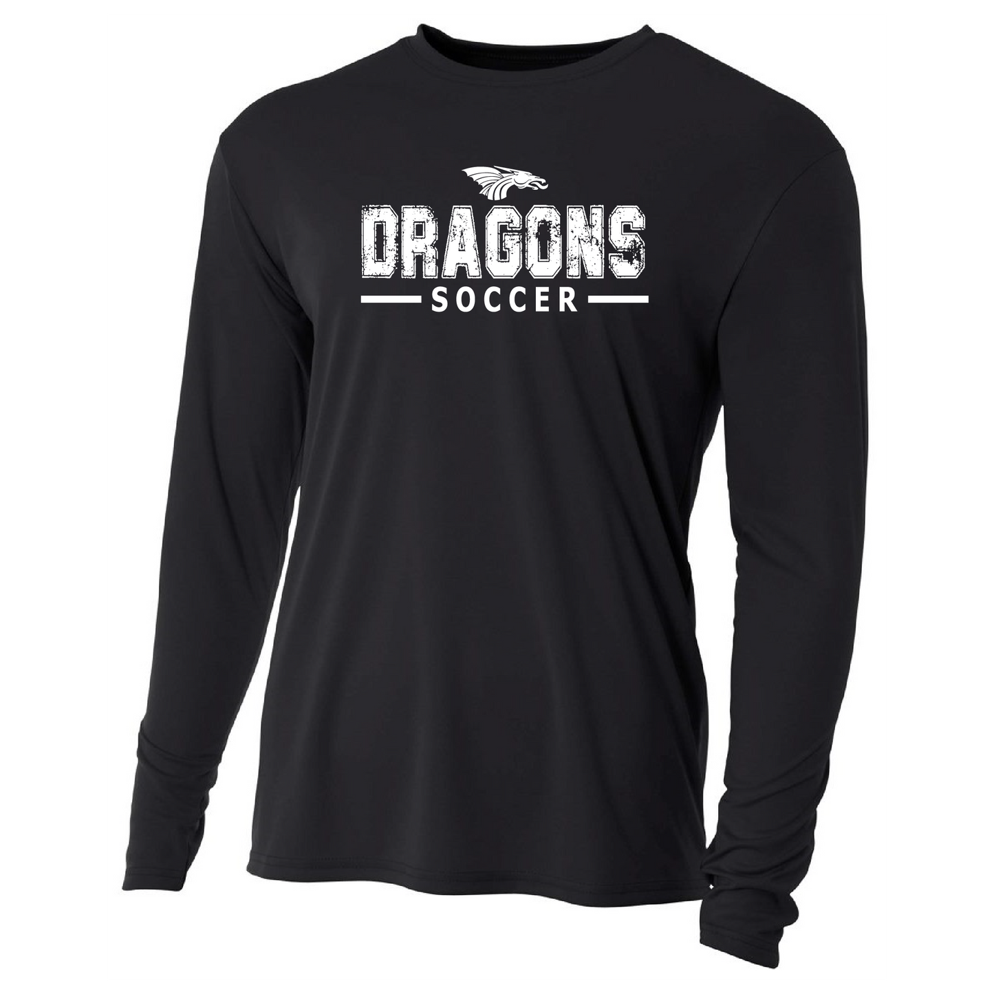 Mens L/S T-Shirt - Dragons Soccer