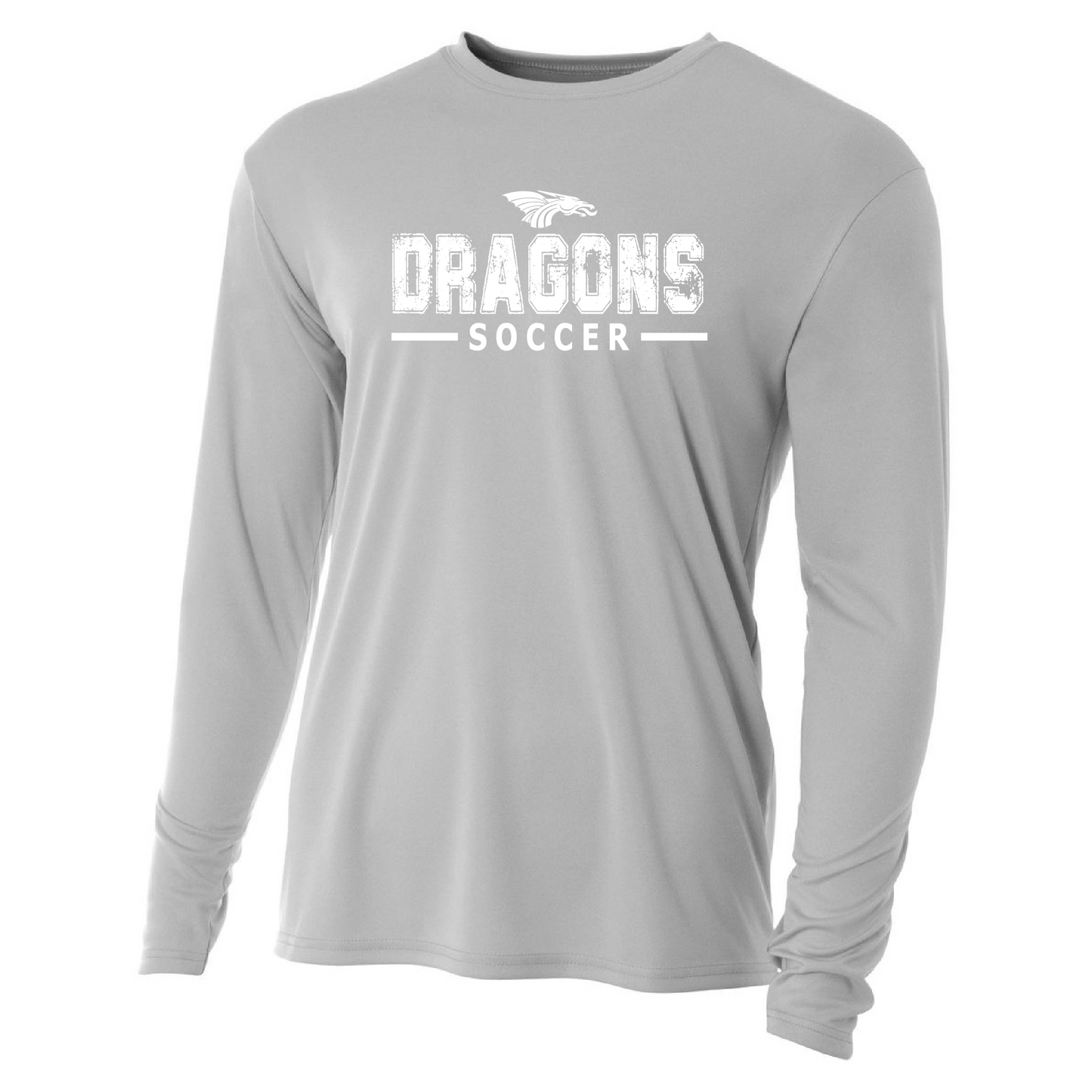 Mens L/S T-Shirt - Dragons Soccer