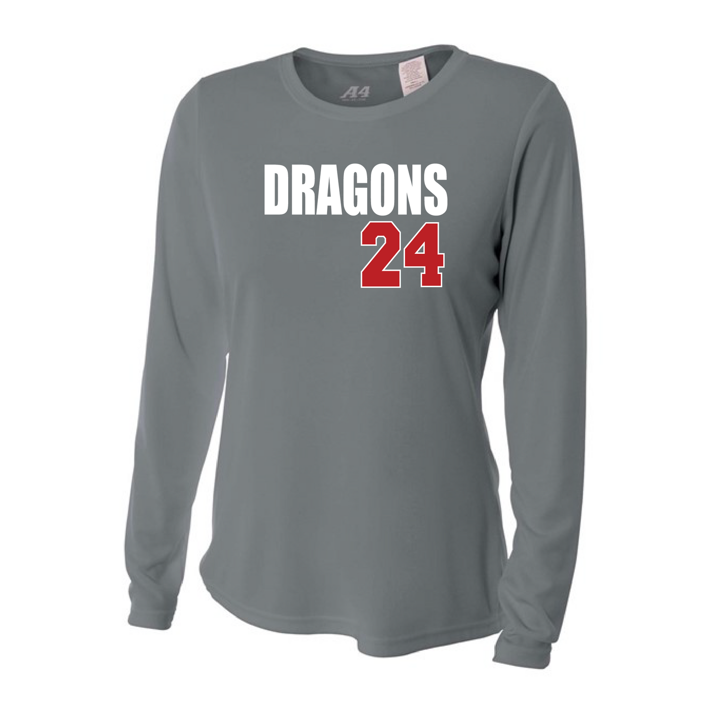 Womens L/S T-Shirt - Dragons ## (Custom)