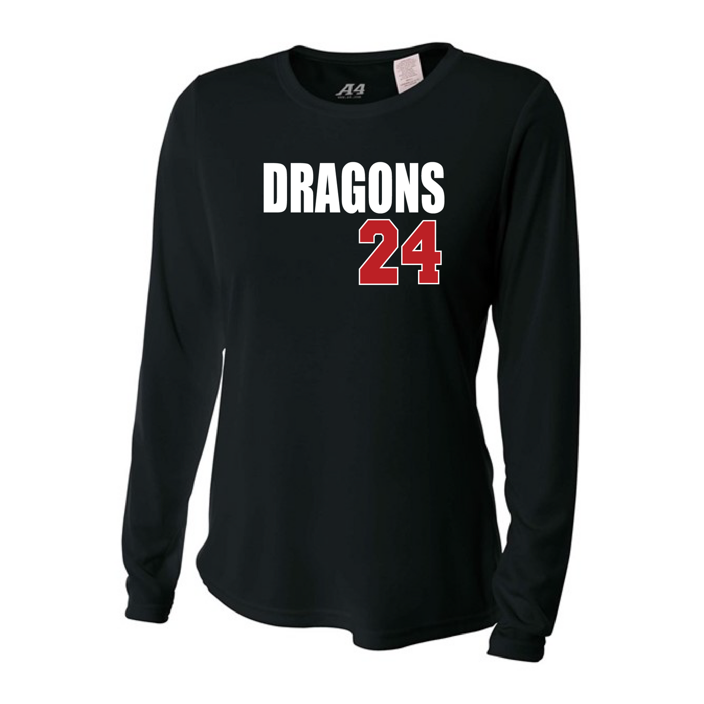 Womens L/S T-Shirt - Dragons ## (Custom)
