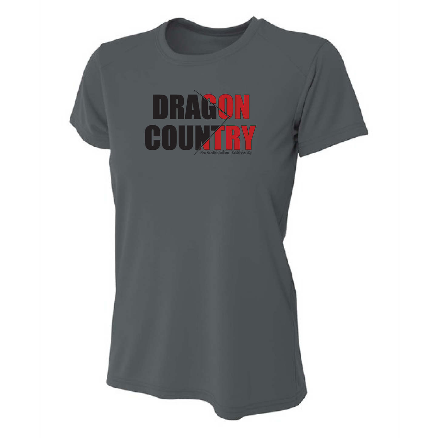 Womens S/S T-Shirt - Dragon Country Arrowed