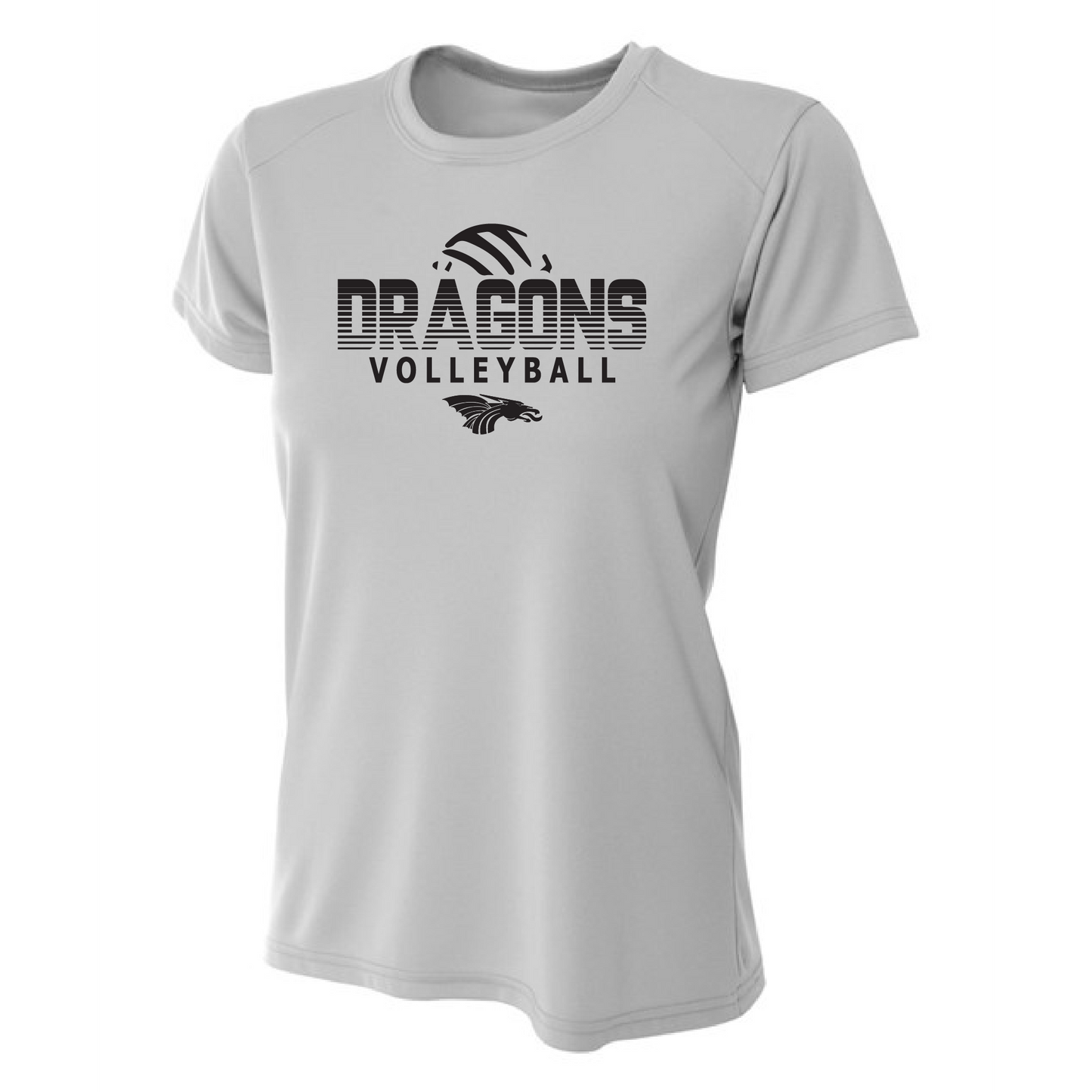 Womens S/S T-Shirt - Dragons Volleyball