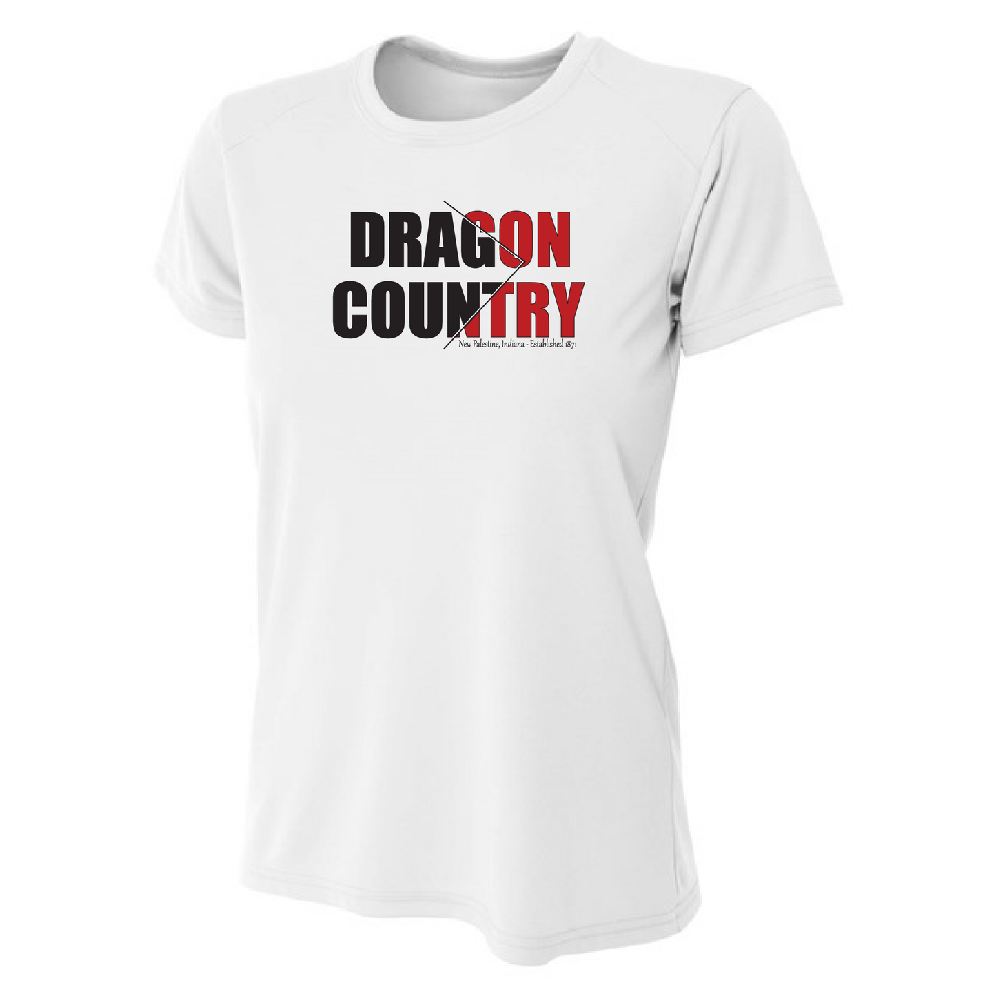 Womens S/S T-Shirt - Dragon Country Arrowed