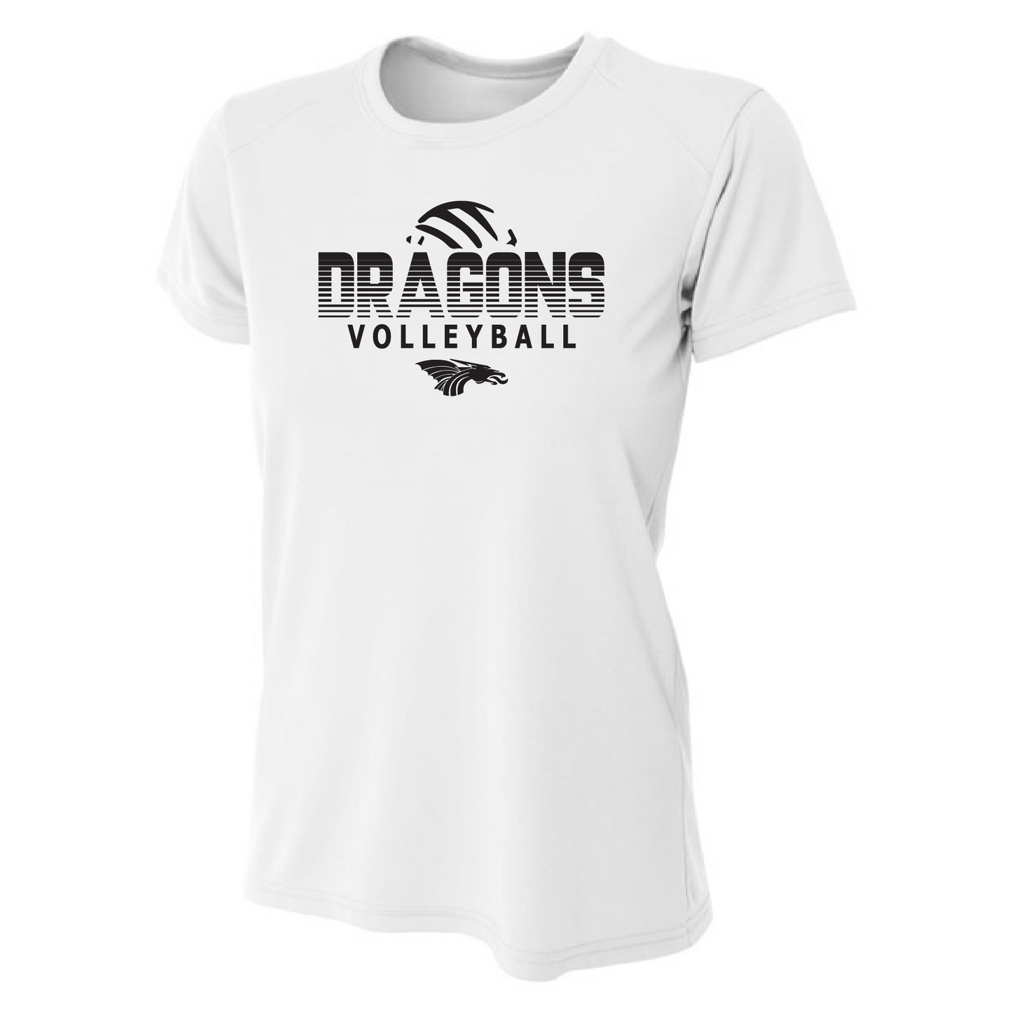 Womens S/S T-Shirt - Dragons Volleyball