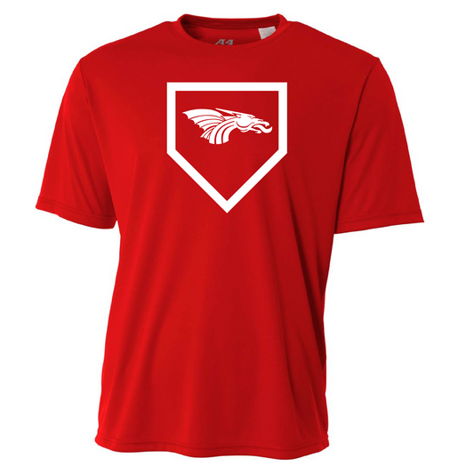 Mens S/S T-Shirt - Dragons Baseball Home Plate