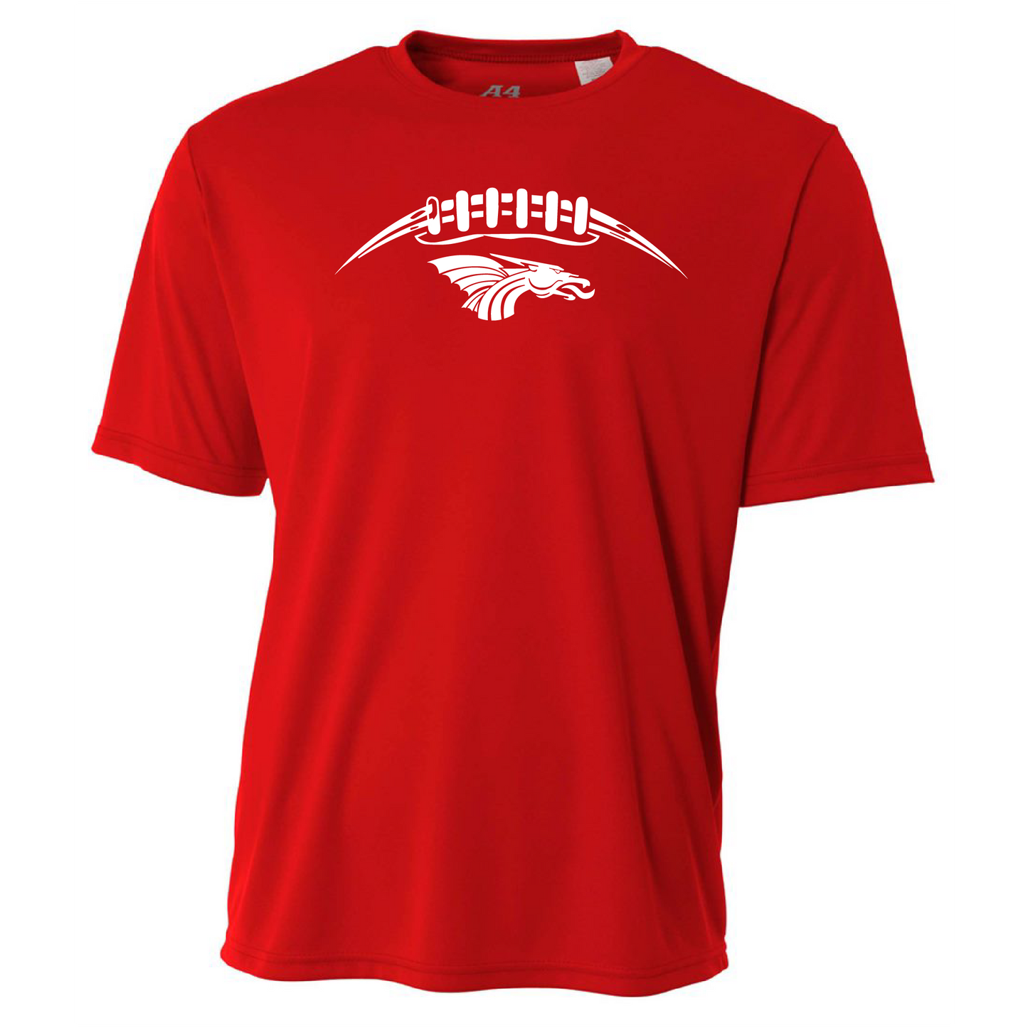 Mens S/S T-Shirt - Dragons Football Laces