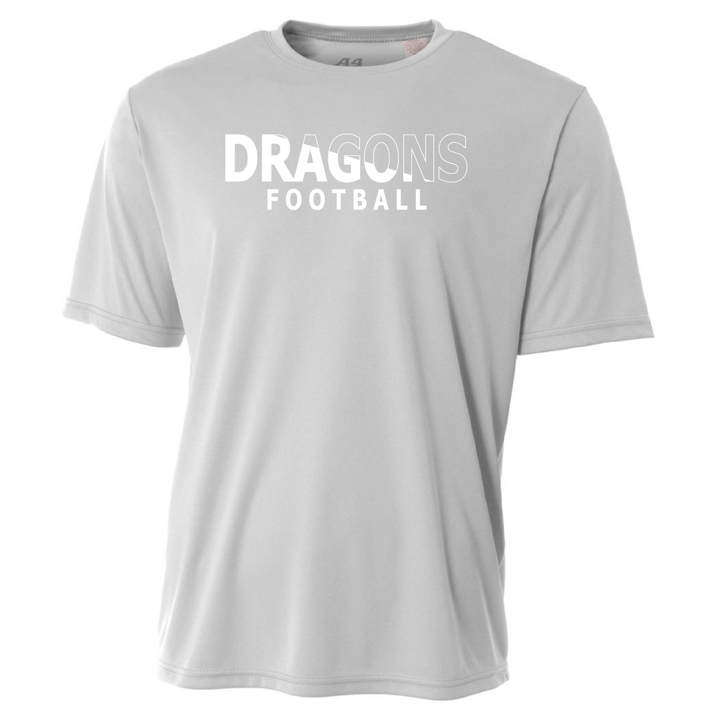 Mens S/S T-Shirt - Dragons Football Slashed