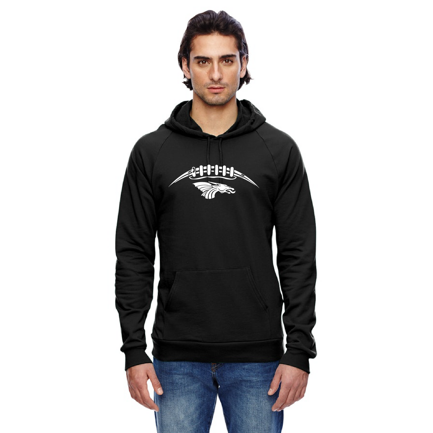 Unisex Hoodie - Dragons Football Laces