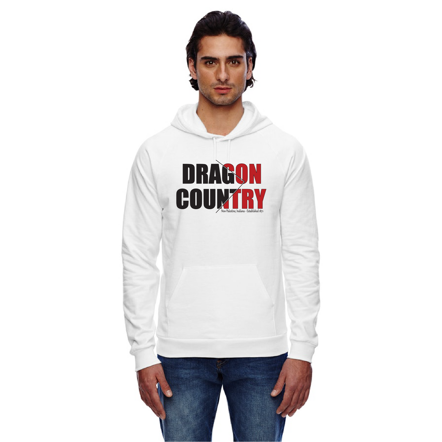 Unisex Hoodie - Dragon Country Arrowed
