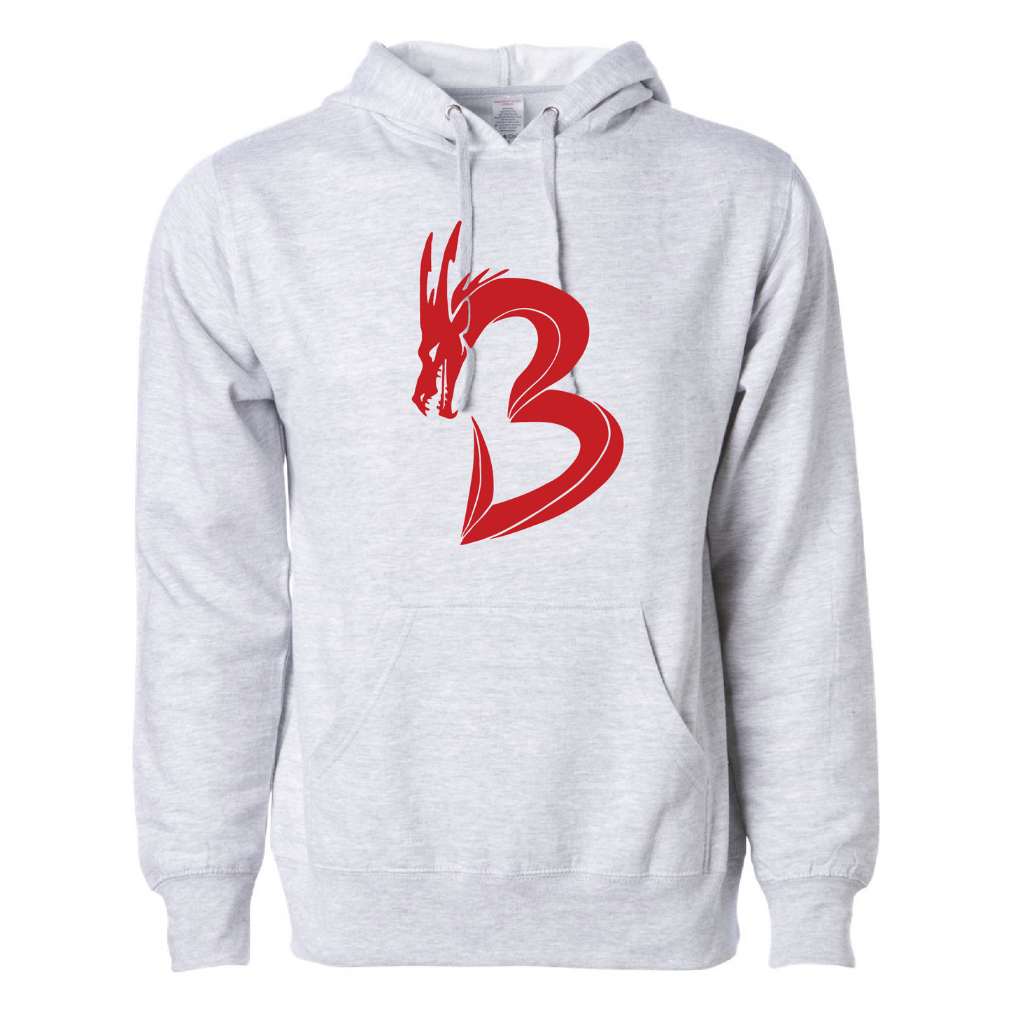 Unisex Hoodie - NP Bands "B" Dragon (red)