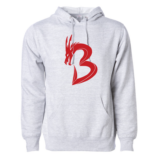 Unisex Hoodie - NP Bands "B" Dragon (red)