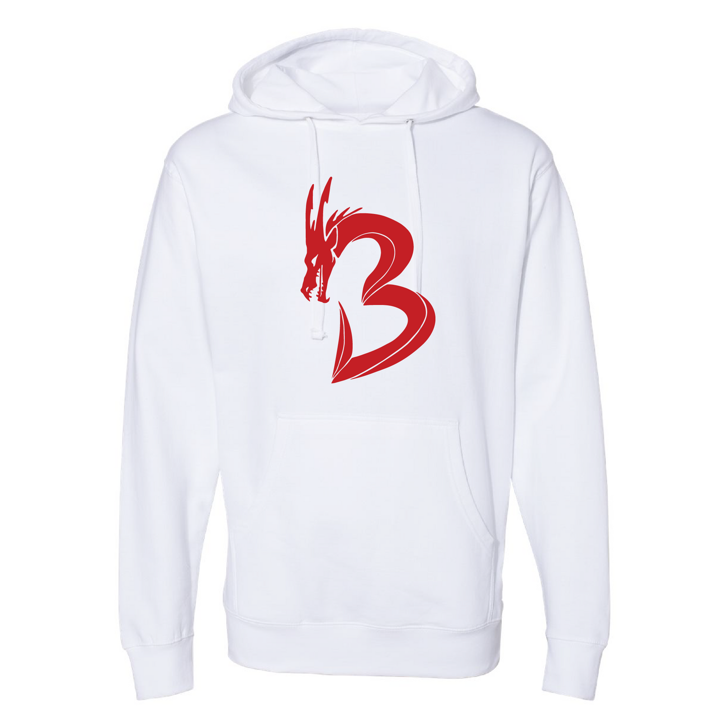 Unisex Hoodie - NP Bands "B" Dragon (red)