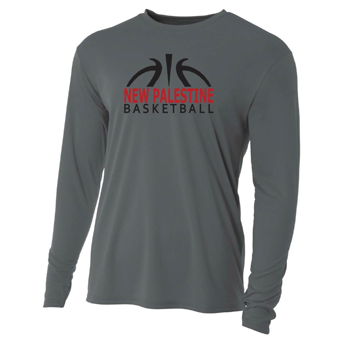 Mens L/S T-Shirt - NP Basketball