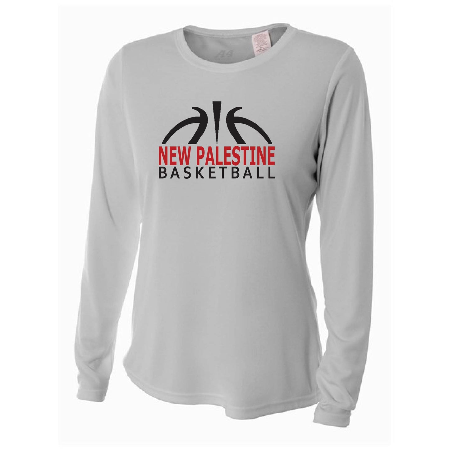 Womens L/S T-Shirt - NP Basketball