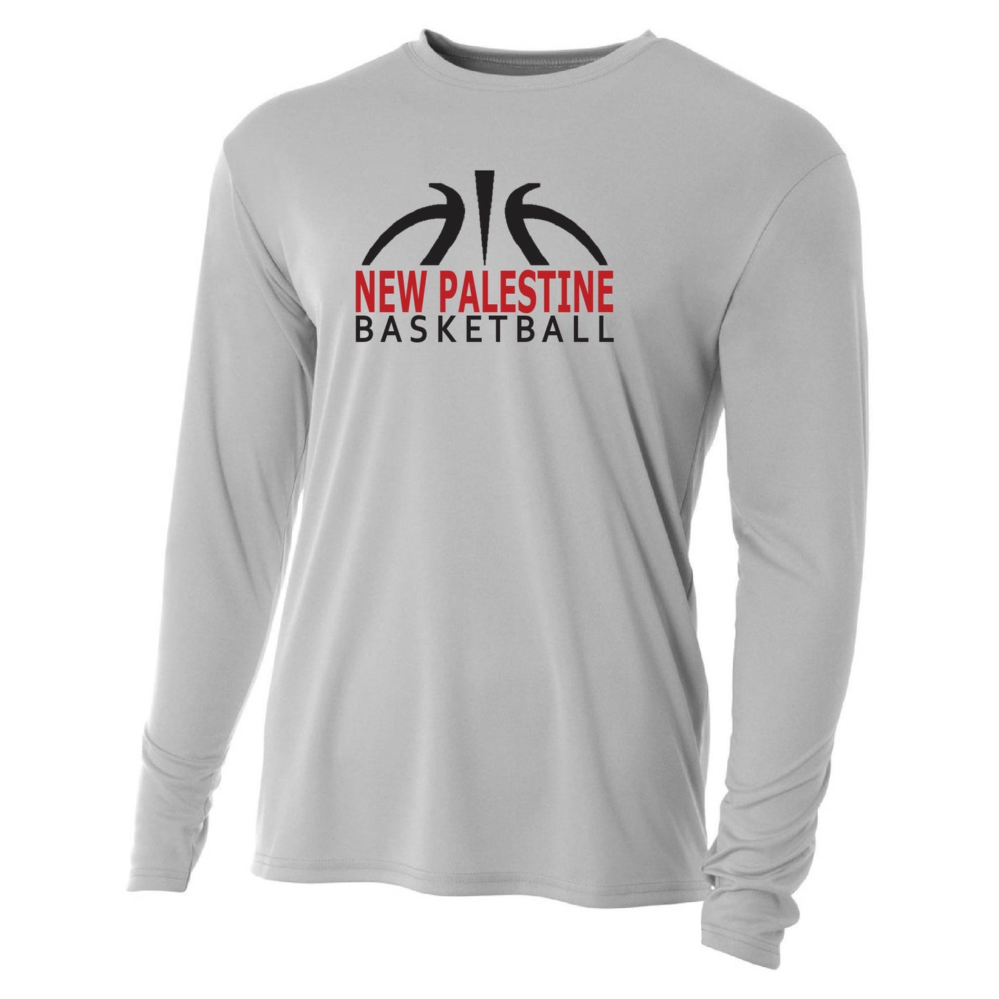 Mens L/S T-Shirt - NP Basketball