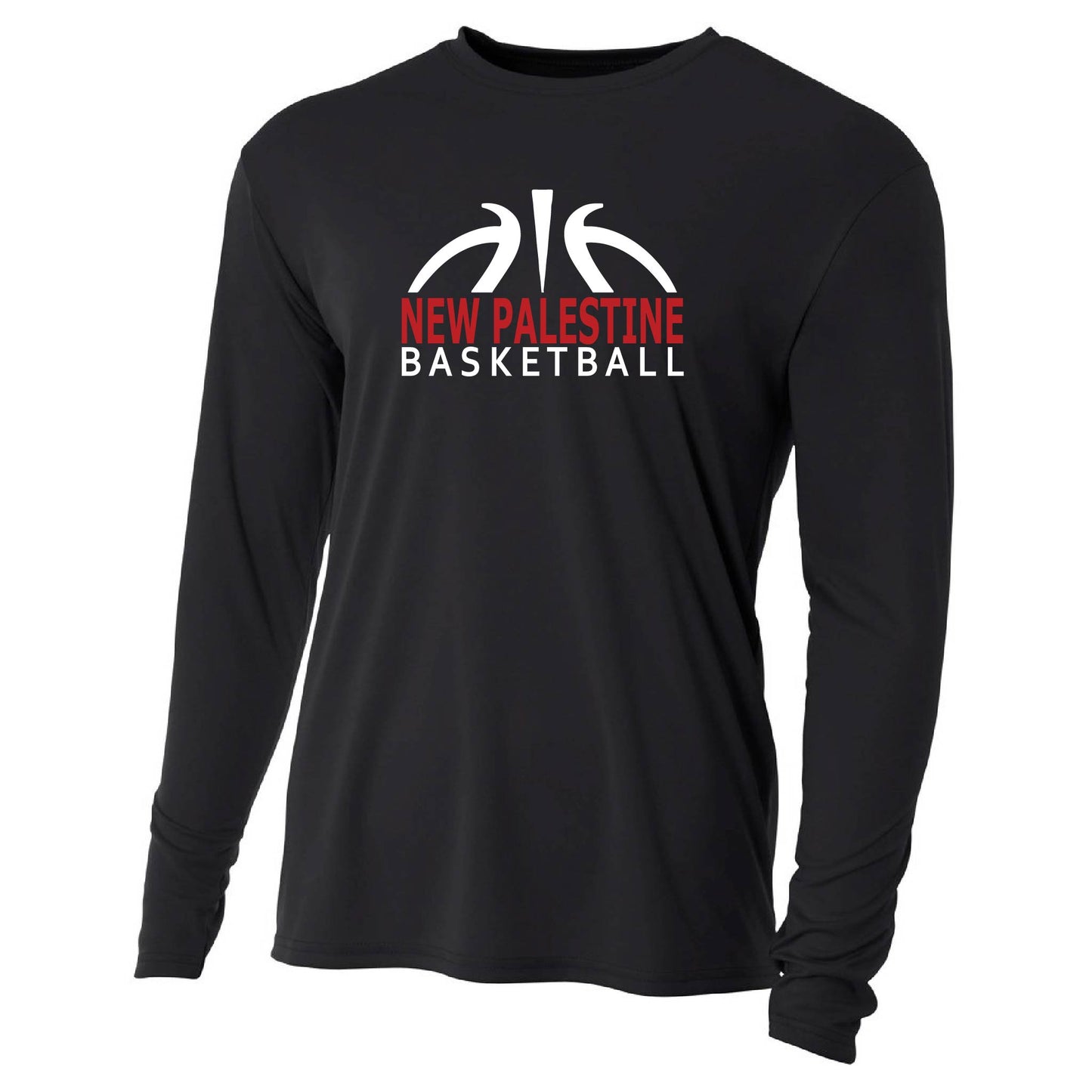 Mens L/S T-Shirt - NP Basketball