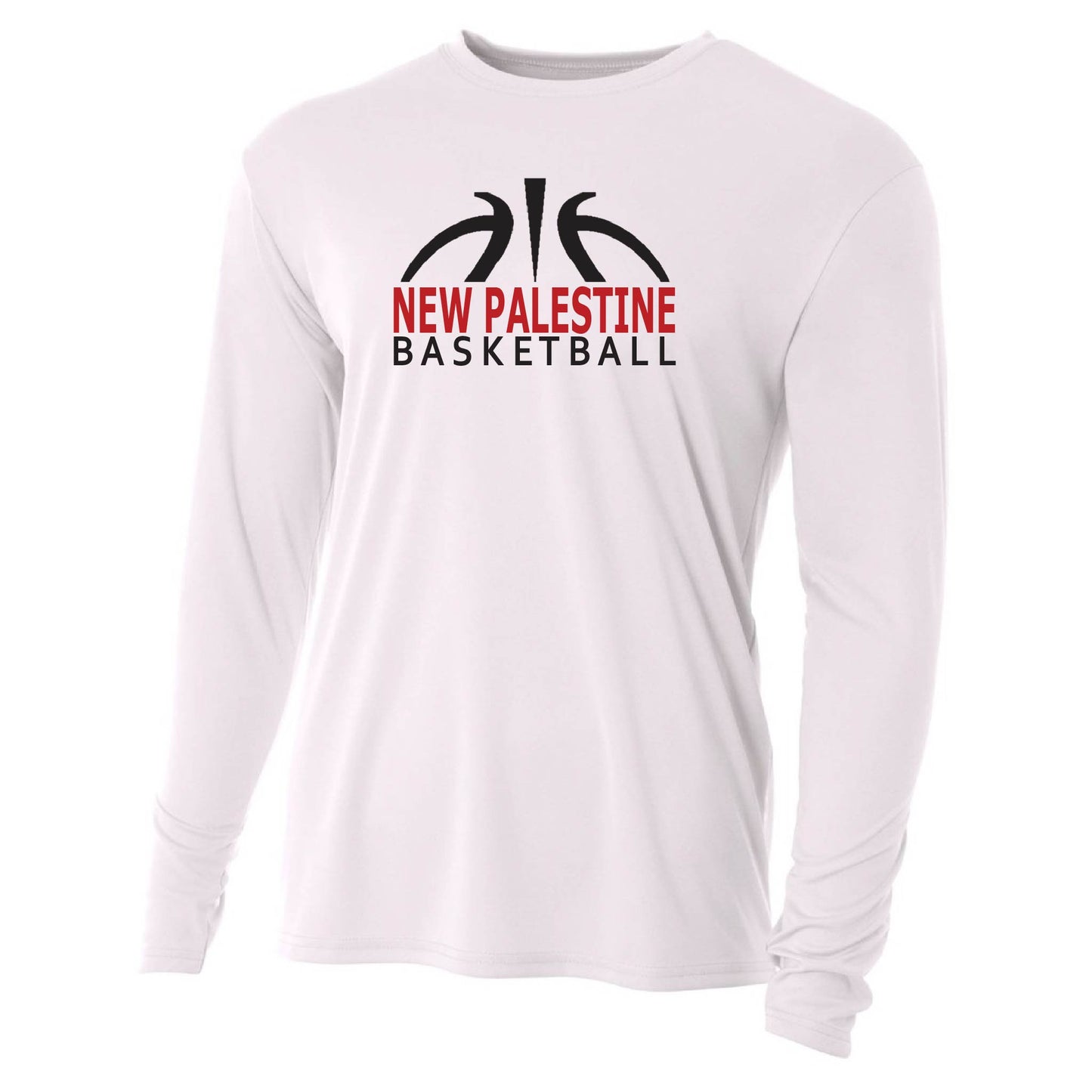 Mens L/S T-Shirt - NP Basketball