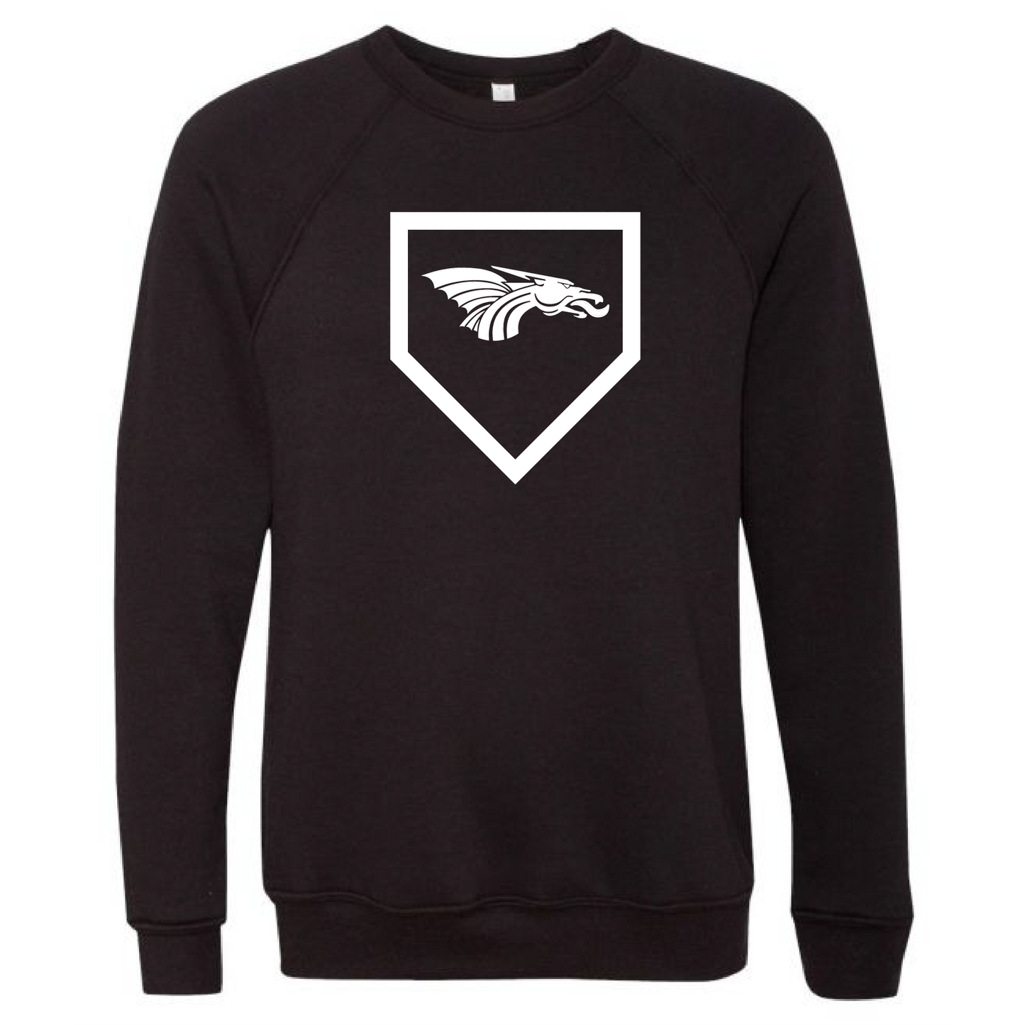 Unisex Sweatshirt - Dragons Baseball Home Plate