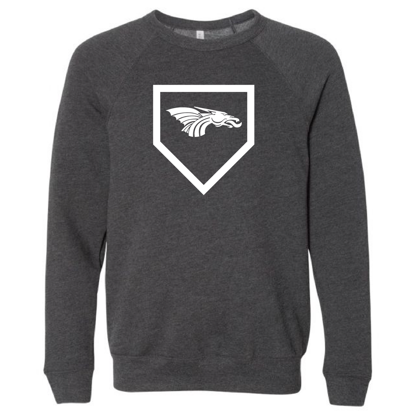 Unisex Sweatshirt - Dragons Baseball Home Plate