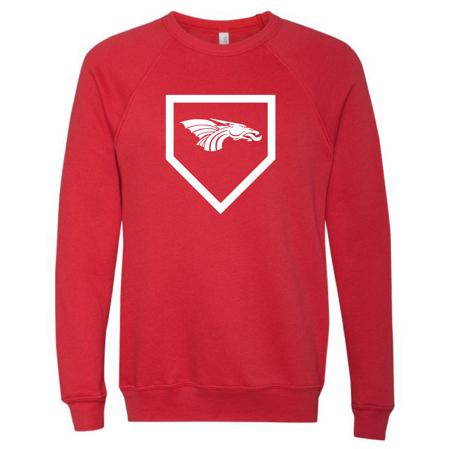 Unisex Sweatshirt - Dragons Baseball Home Plate