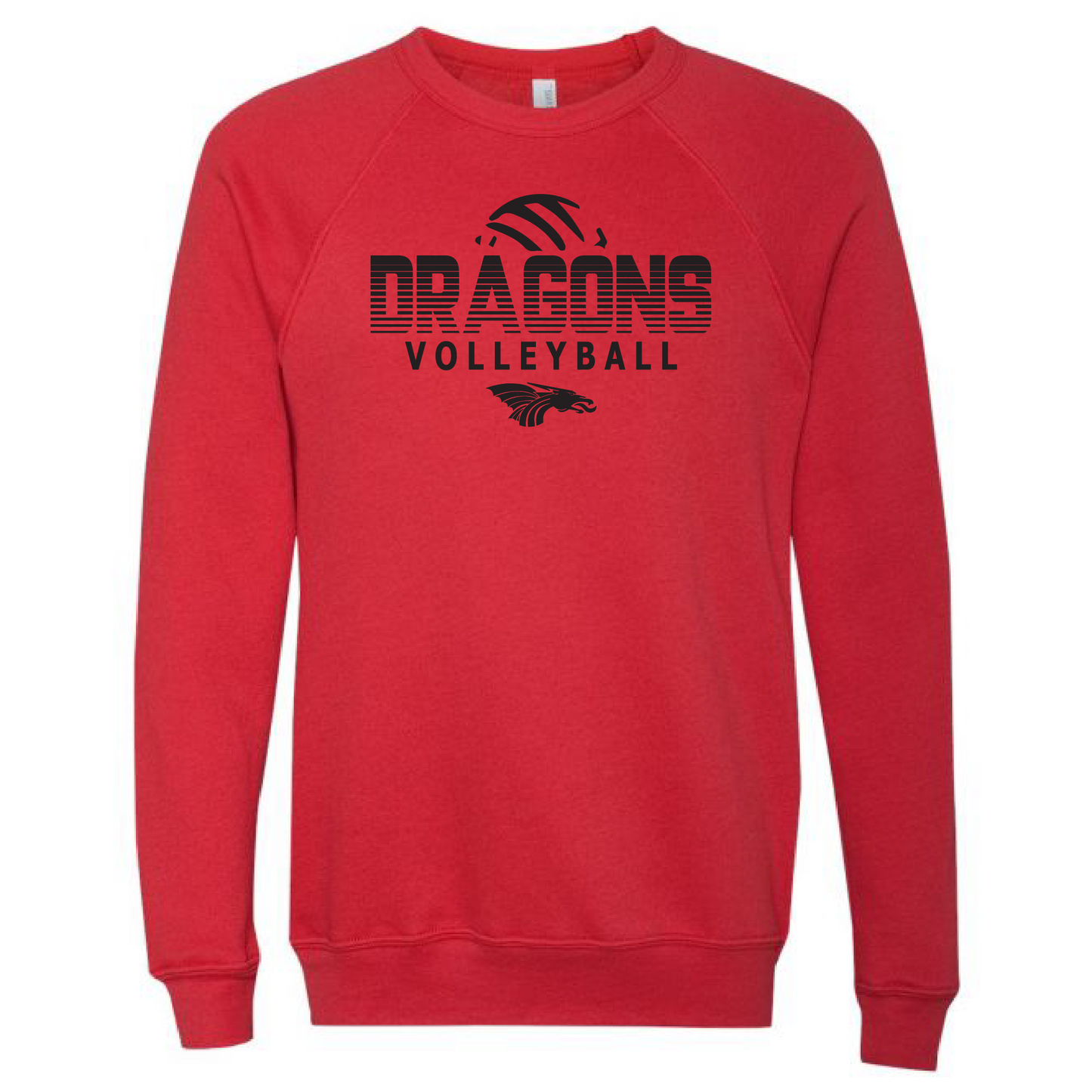 Unisex Sweatshirt - Dragons Volleyball