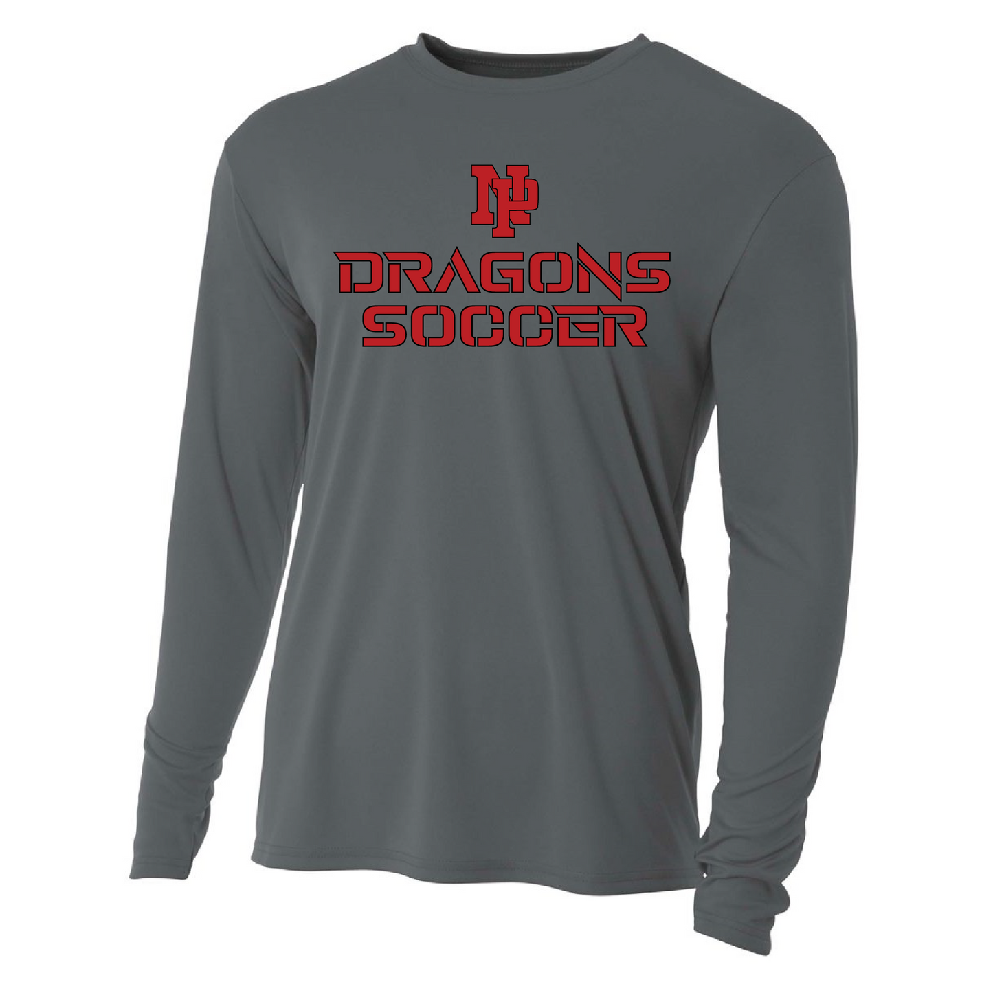 Mens L/S T-Shirt - Dragons Soccer