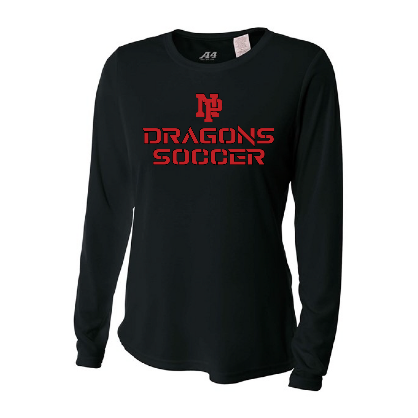 Womens L/S T-Shirt - Dragons Soccer