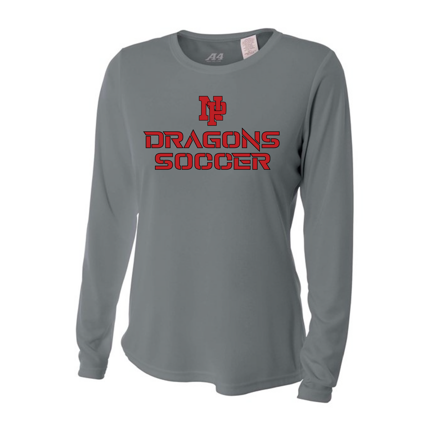 Womens L/S T-Shirt - Dragons Soccer