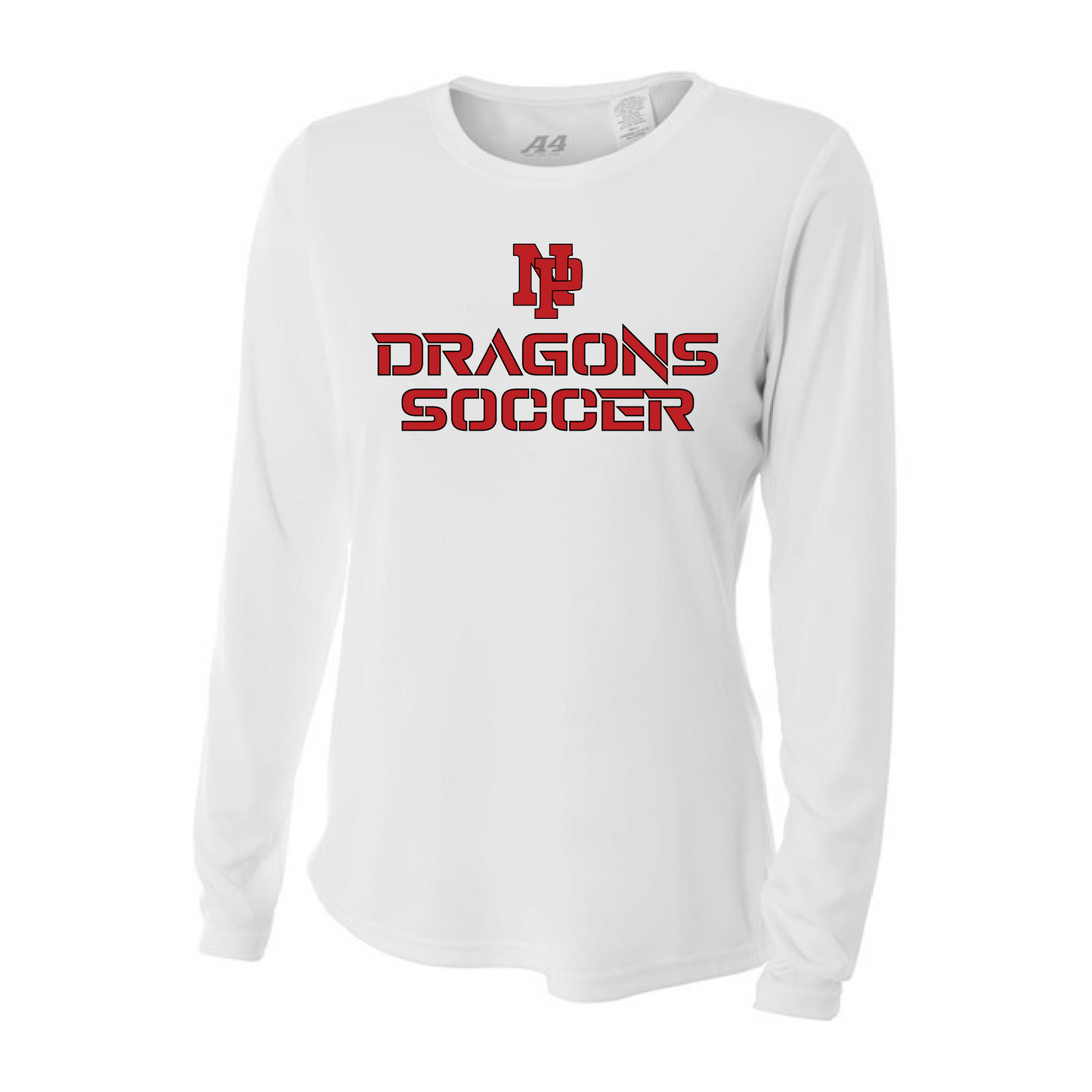 Womens L/S T-Shirt - Dragons Soccer