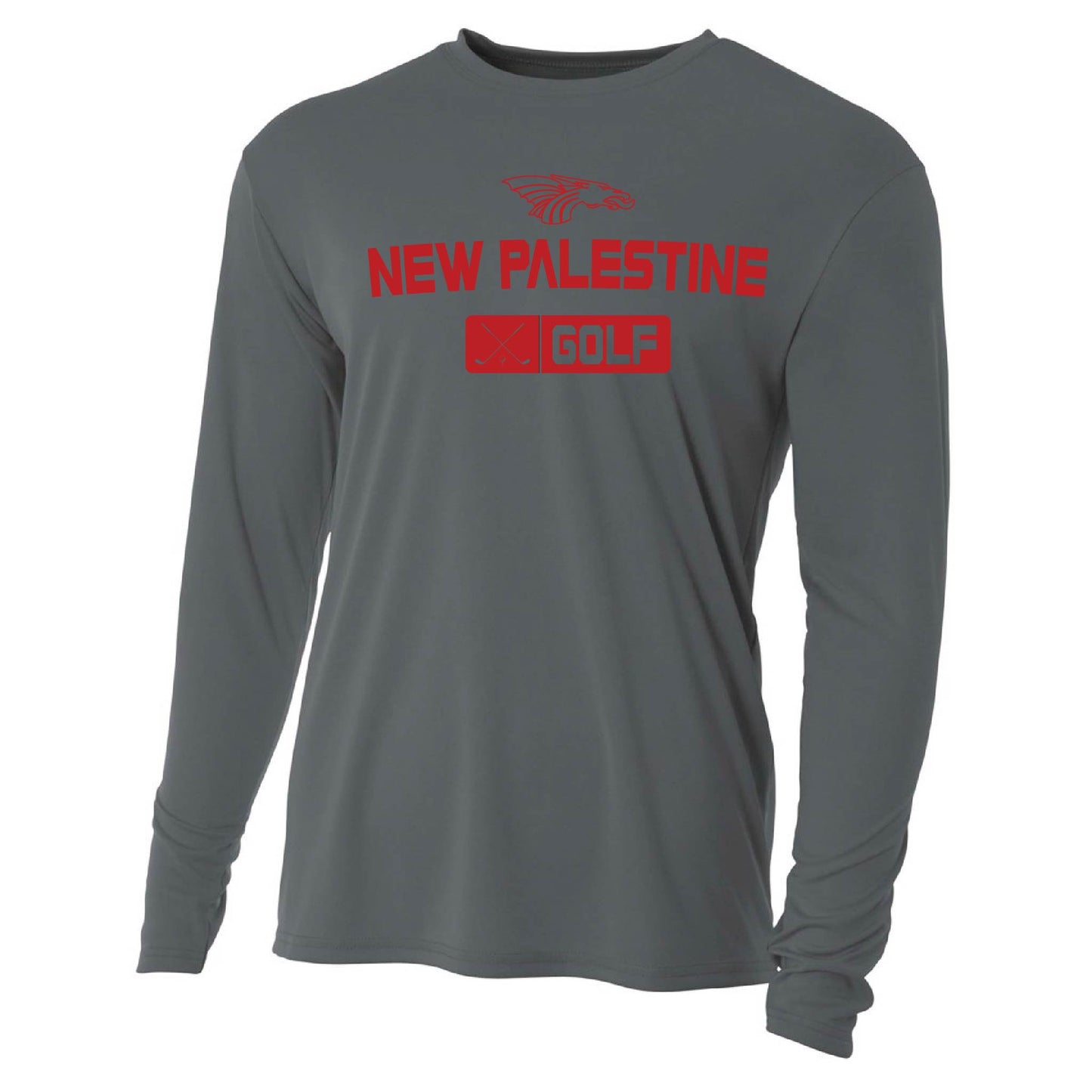 Mens L/S T-Shirt - New Palestine Golf