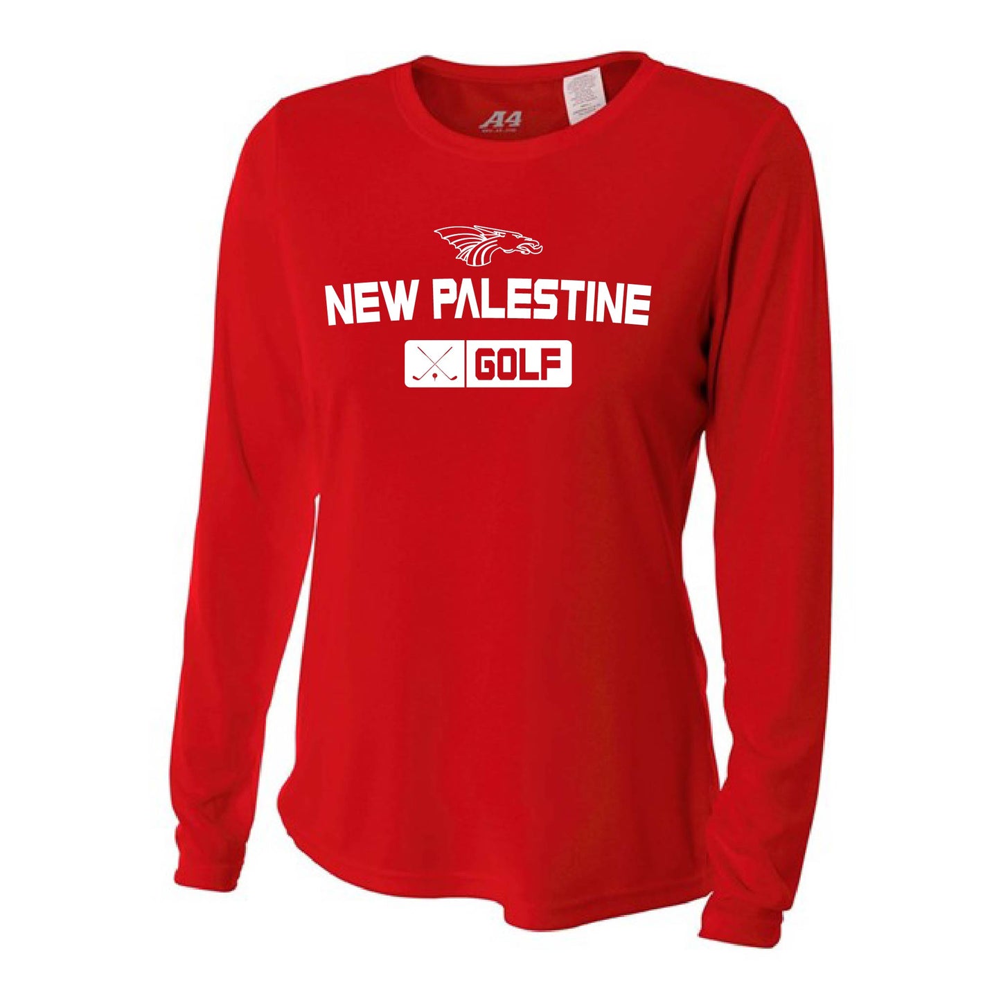 Womens L/S T-Shirt - New Palestine Golf