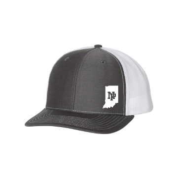 Classic Snapback - Indiana Outline w/NP Logo (white)