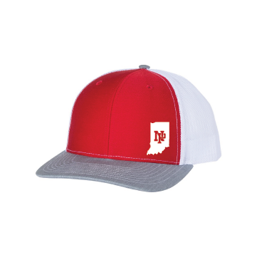 Classic Snapback - Indiana Outline w/NP Logo (white)