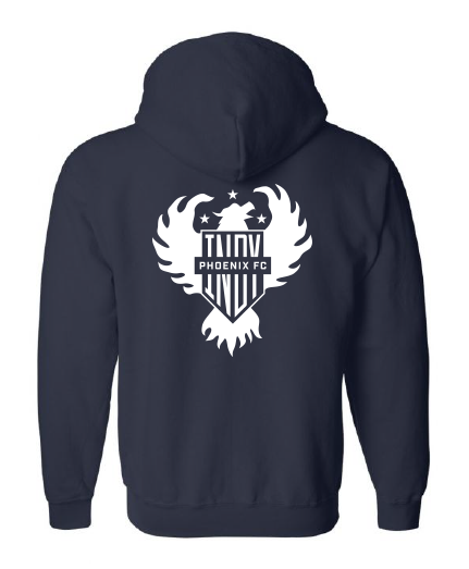 Indy Phoenix FC Zip Up Hooded Sweatshirt (Youth)