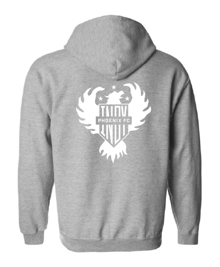 Indy Phoenix FC Zip Up Hooded Sweatshirt (Youth)