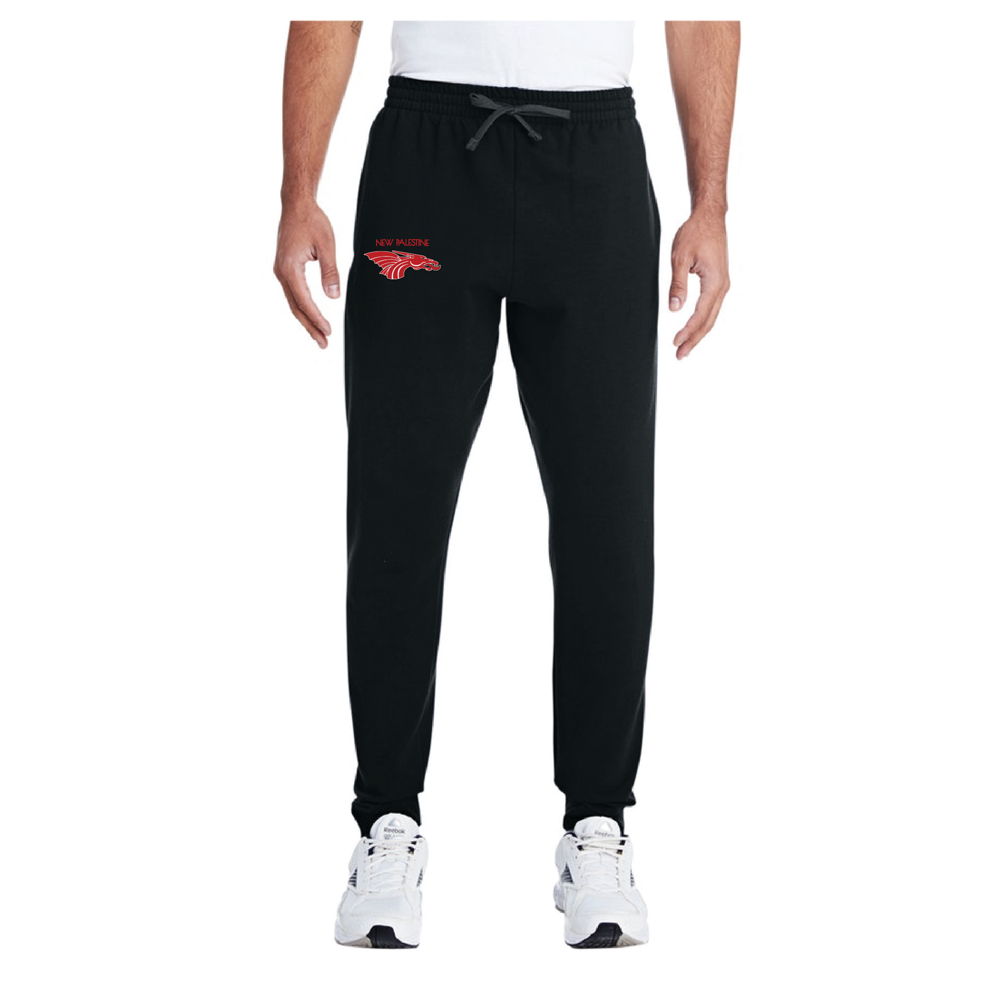 Adult Unisex Joggers - Red Dragon Head Logo