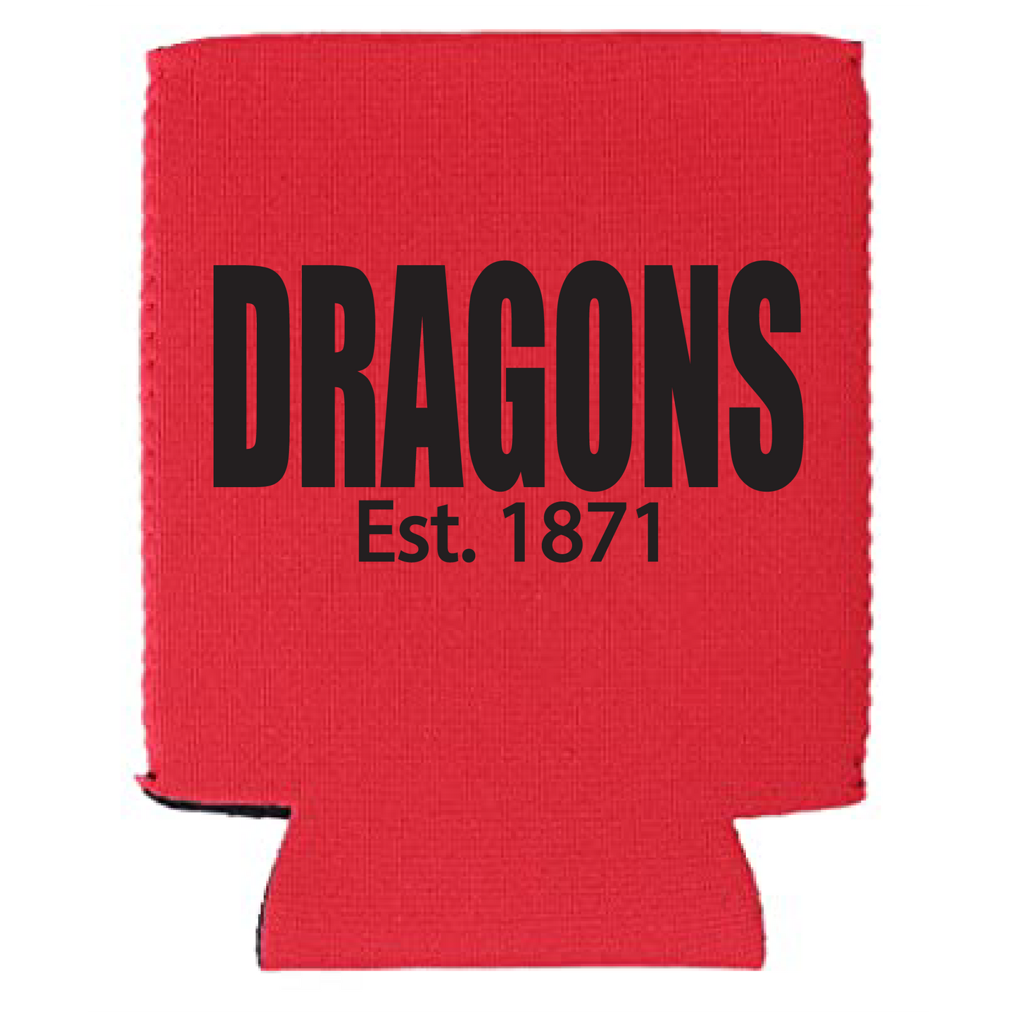 New Pal Dragons Est 1871 Koozie