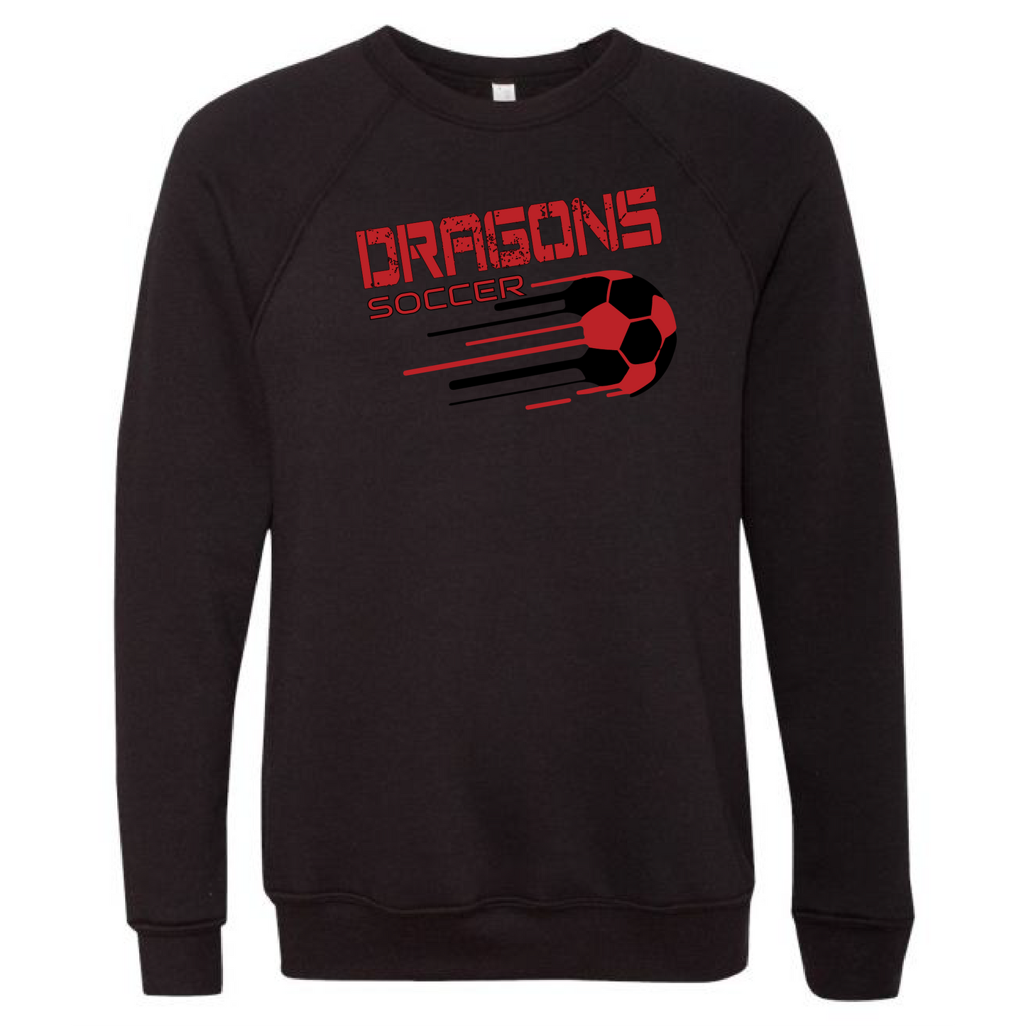 Unisex Sweatshirt - Dragons Soccer Slanted
