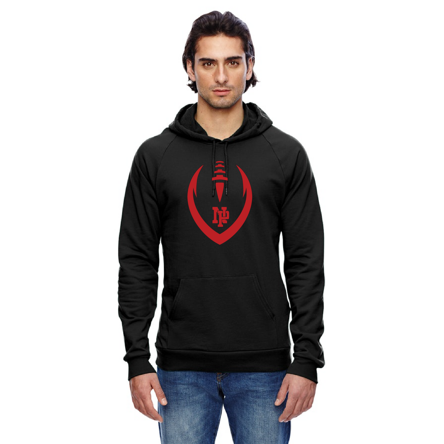 Unisex Hoodie - Dragons Vertical Football